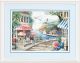 Dimensions Cafe By The Sea Counted Cross Stitch Kit