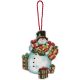 Dimensions Snowman Ornament Counted Cross Stitch Kit