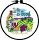 Dimensions Life is Good Counted Cross Stitch Kit