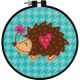 Dimensions Learn-a-Craft Little Hedgehog Counted Cross Stitch Kit