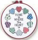 Dimensions Learn-a-Craft Home And Heart Printed Cross Stitch Kit