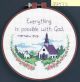 Dimensions Learn-a-Craft Everything Possible Counted Cross Stitch Kit