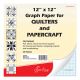 Sew Easy Graph Paper. 12 inch x 12 inch