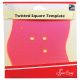 Sew EasyTwisted Square Template. 16.5cm (6-1/2 inch)
