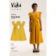 Felicia Dress Viki Sews Sewing Pattern. Size 6-24.