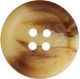 Hemline Beige and Brown Marble 4 Hole Buttons. 22.5mm Diameter. Qty 4.