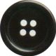 Hemline Dark Grey 4 Hole Buttons. 27.5mm Diameter. Qty 2. Design A.