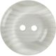 Hemline White 2 Hole Buttons. 25mm Diameter. Qty 2.