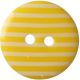 Hemline Yellow 2 Hole Buttons. 17.5mm Diameter. Qty 4. Design B.