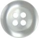 Hemline White 4 Hole Buttons. 15mm Diameter. Qty 6.