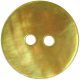 Hemline Yellow 2 Hole Buttons. 15mm Diameter. Qty 5. Design B.