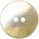 Hemline Natural 2 Hole Buttons. 17.5mm Diameter. Qty 4.