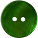 Hemline Lime Green 2 Hole Buttons. 20mm Diameter. Qty 3.