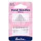 Hemline Hand Betweens Needles. Assorted pack size 3 - 9