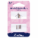 Hemline Ballpoint Hand Sewing Needles. Assorted Sizes 5 - 10. Qty 10