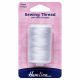 Hemline Polyester Sewing Thread. 1000m. White.