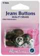 Jeans Buttons. 6 sets. 16mm Bronze.