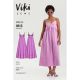 Iris Dress Viki Sews Sewing Pattern. Size 6-24.
