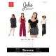 Simone Wide-Leg Shorts and Trousers Jalie Sewing Pattern 3908. Girls 2 to 13y, Womens 2 to 24.