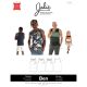 Ben Tank Tops Jalie Sewing Pattern 4134. Boys 2 to 13y, Mens XS to 2X.