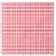 Gingham Polycotton Fabric in Red