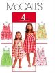 Childrens and Girls Dresses McCalls Pattern 5613.