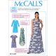 Misses Dresses and Belt McCalls Sewing Pattern 7406. 