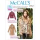 Misses Coats McCalls Sewing Pattern 7847. Size XS-XL.
