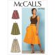 Misses Skirts McCalls Sewing Pattern 7906. 