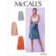 Misses Skirts McCalls Sewing Pattern 7931. 