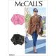 Misses Capes and Belt McCalls Sewing Pattern 8029. 