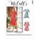 Misses Dresses and Sash McCalls Sewing Pattern 8036. 