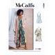 Misses Romper, Jumpsuit, Robe with Sash McCalls Sewing Pattern 8261