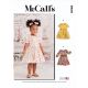 Toddlers Dresses McCalls Sewing Pattern 8266. Age 6m to 4y.