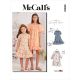 Girls Dresses McCalls Sewing Pattern 8283