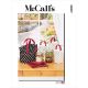 Lunch Bag, Glass Jar Sacks and Napkin McCalls Sewing Pattern 8297. One Size.