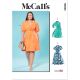 Womens Dress McCalls Sewing Pattern 8362