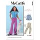 Girls Shorts and Cargo Trousers McCalls Sewing Pattern 8396. Age 7 to 14y.