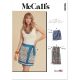 Misses Wrap Skirts McCalls Sewing Pattern 8409