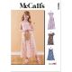 Girls Dress McCalls Sewing Pattern 8418. Age 7 to 16y.
