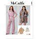 Misses and Womens Shirt, Shorts and Trousers McCalls Sewing Pattern 8611