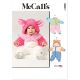 Babies Jumpsuits McCalls Sewing Pattern 8617. Size XS-L.