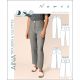 Aina Trousers and Culottes Named Clothing Sewing Pattern. Size 4-28.