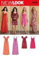 Misses Dresses New Look Sewing Pattern No. 6096. Size 4-16.