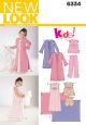 Childs Nightgown, Pajamas, Robe and Blanket New Look Sewing Pattern No. 6334