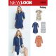 Misses Easy Shirt Dress and Knit Dress New Look Sewing Pattern 6449. Size 8-20.