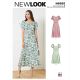 Misses Dresses New Look Sewing Pattern 6693. Size 4-16.