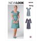 Misses Dress New Look Sewing Pattern 6705. Size 6-18.