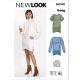 Misses Mini Dresses New Look Sewing Pattern 6740. Size 6-18.