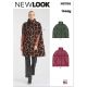 Misses Cape New Look Sewing Pattern 6768. Size S-XXL.